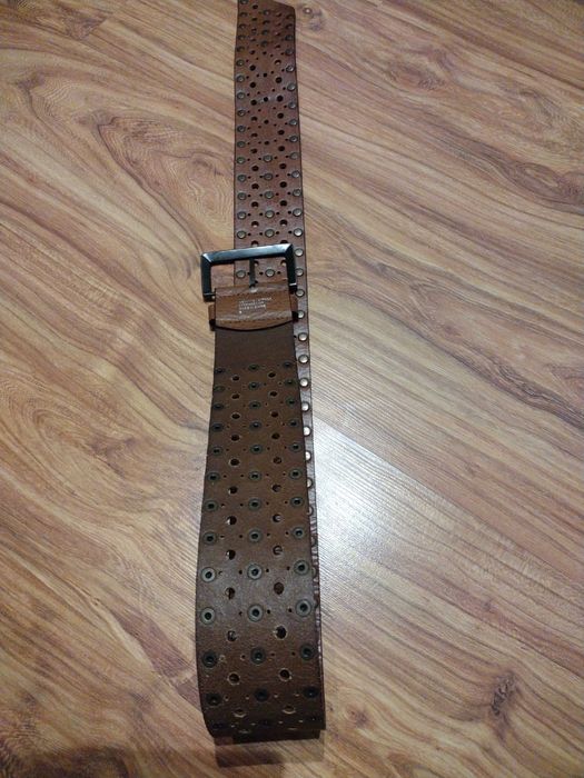 Pasek skórzany rozm. S