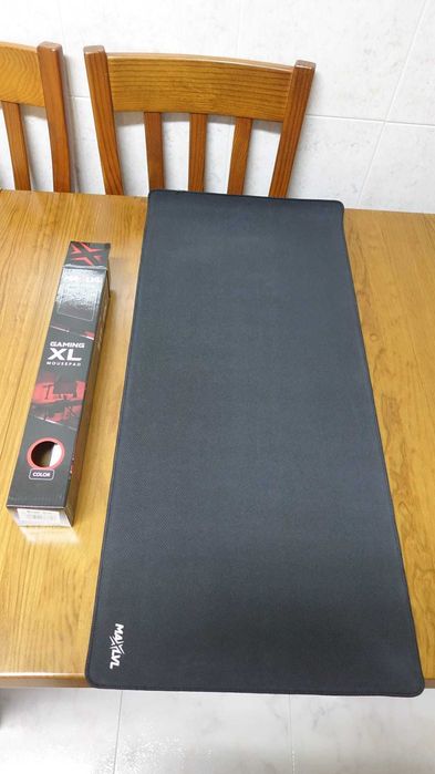 Tapete Gaming Maxlvl XL (Preto)