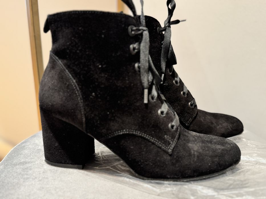 Czarne botki Ryłko