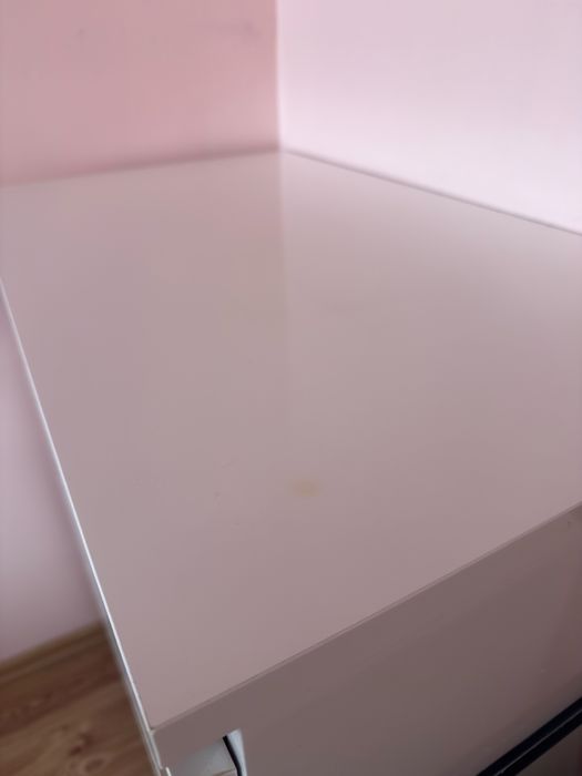 Komoda biala 4 szuflady 80x100 cm