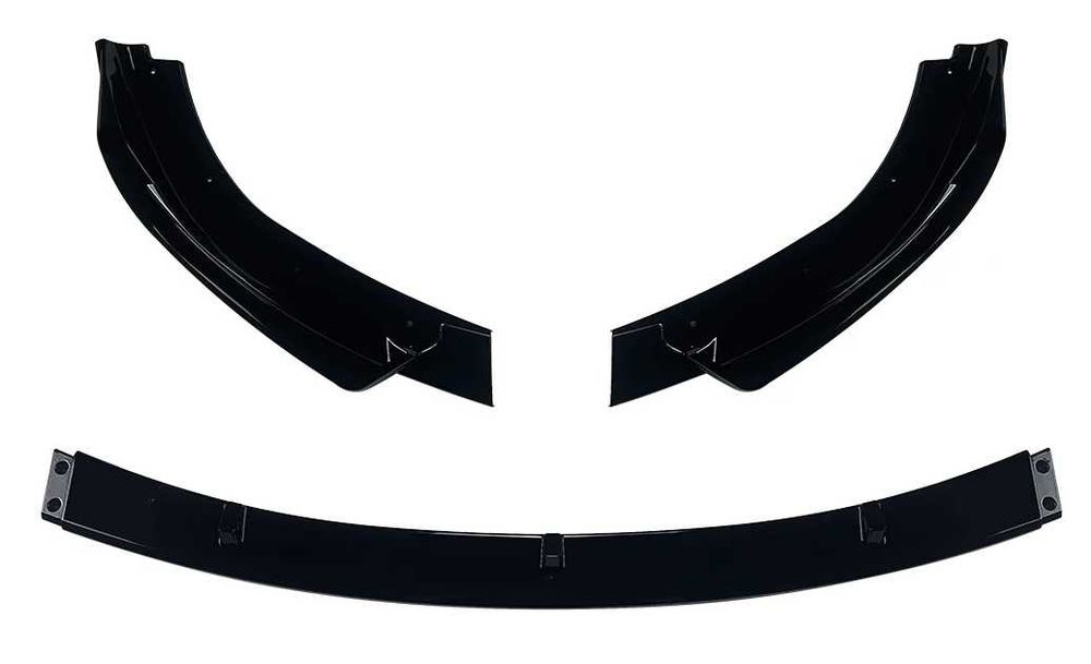 SPLITTER DOKŁADKA Zderzaka Zwykły DLA BMW E60 E61 2008/2010 Czarny