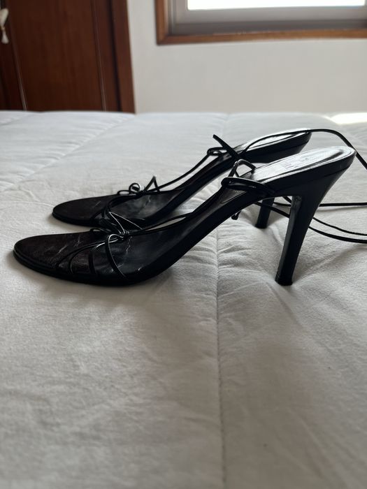 Sandálias pretas da Zara