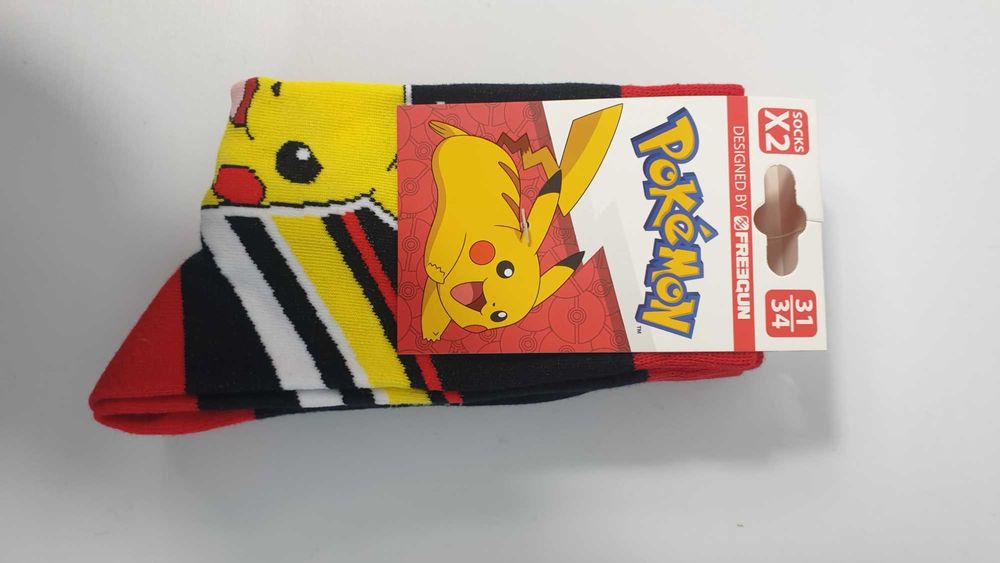 2 x Freegun skarpety 31/34 pokemon 2 pak pokemon