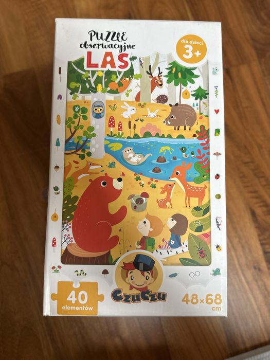 Puzzle czuczu 48x68 40 el. Las