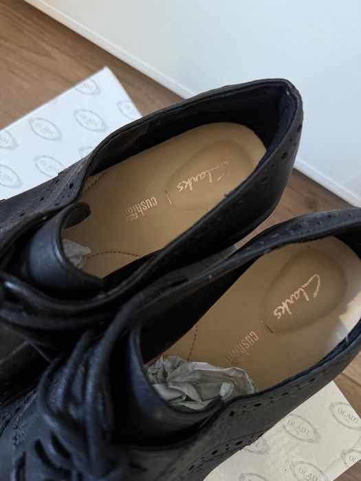 Жіночі шкіряні туфлі Clarks 38 р