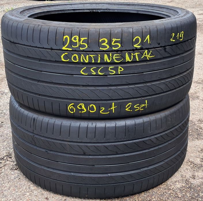 295/35/21 Continental 2szt