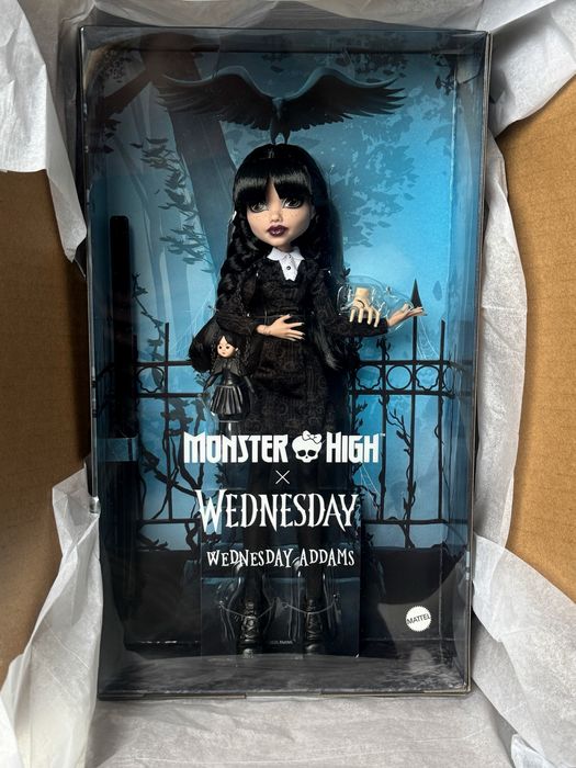 Колекційна лялька Monster High × Wednesday Wednesday Addams