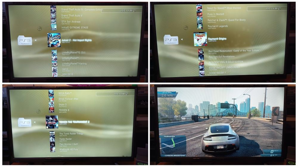 Konsola PS3 Super Slim 500GB HEN Przerobiona 2 Pady 50+ gier PKGi