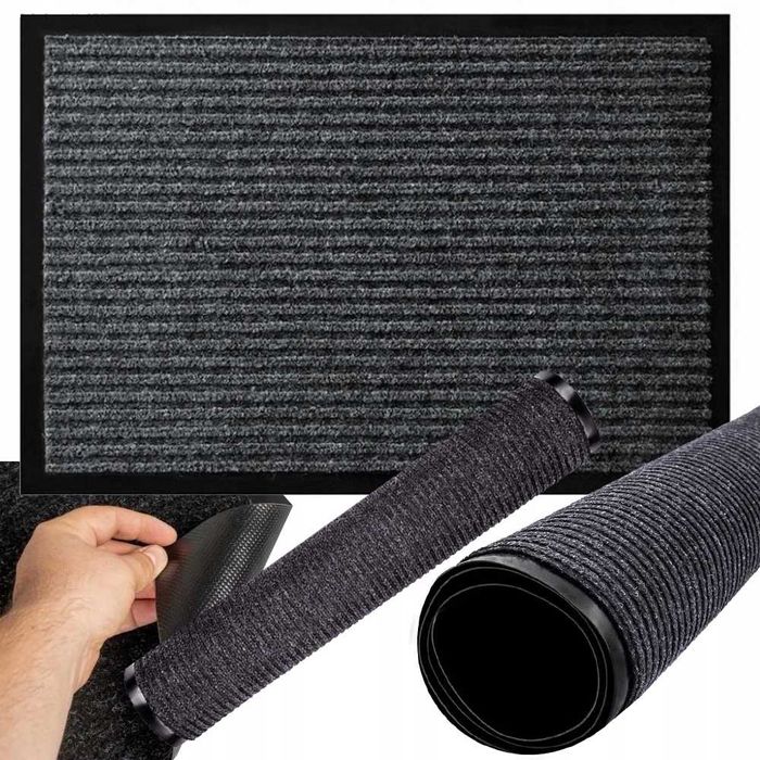 Wycieraczka podgumowana mata do butów pod drzwi wejściowa 60x 90