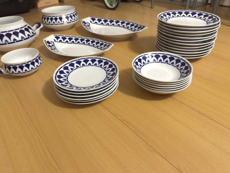 Conjunto de louça Sargadelos Itálica