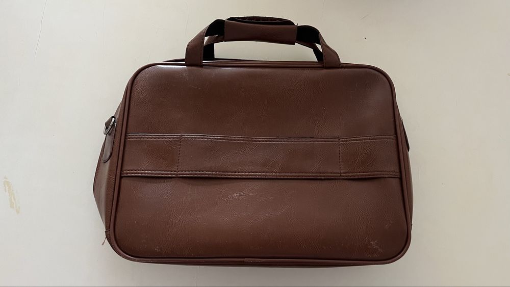 Pasta Executiva Mont Blanc Marrom - Mala Trabalho Viagem Vintage