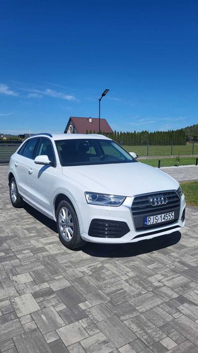 Piękne, białe Audi Q3 quattro automat