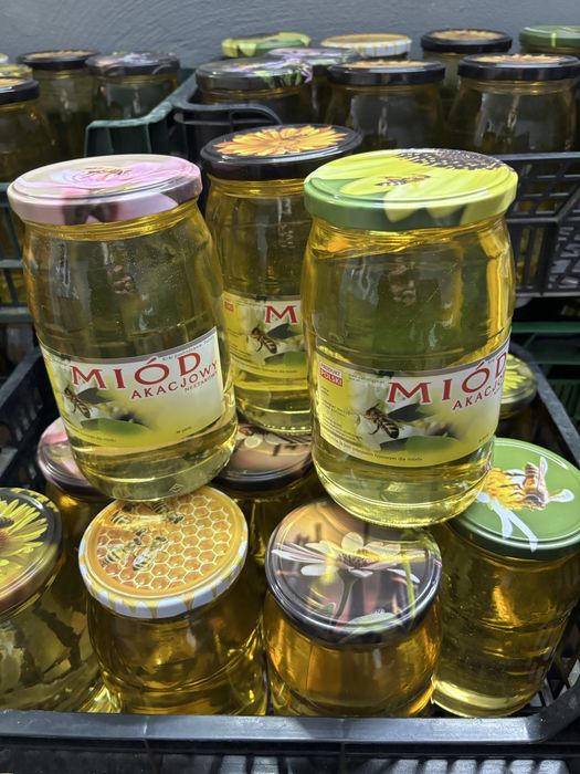 Miód Akacjowy 20zł/kg , Lipowy , Spadziowy Iglasty