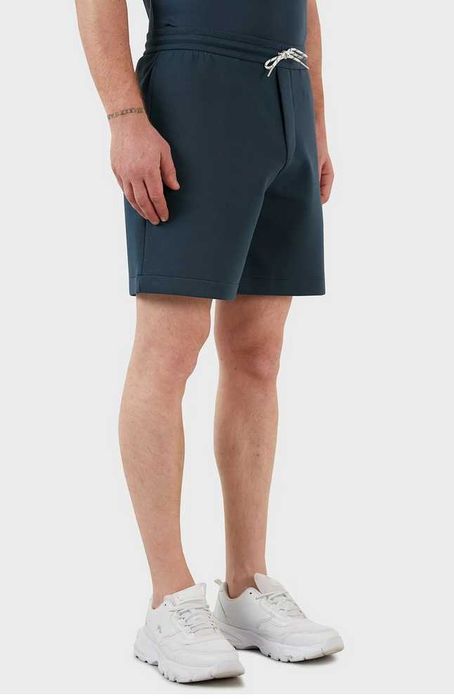 EMPORIO ARMANI efektowne spodenki BLU NOTTE