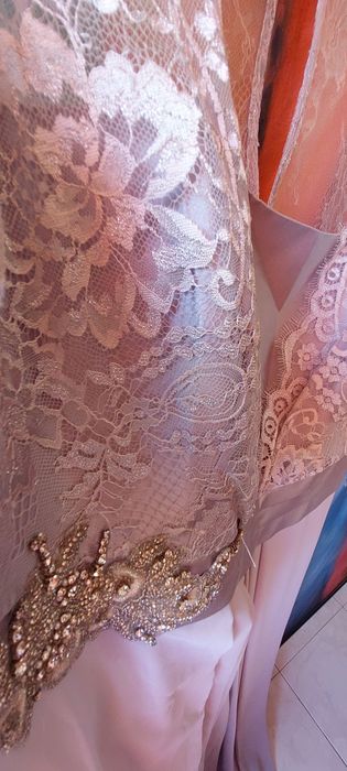 Vestido Novo com etiqueta Estefânia n50 conjunto vestido gala e casac