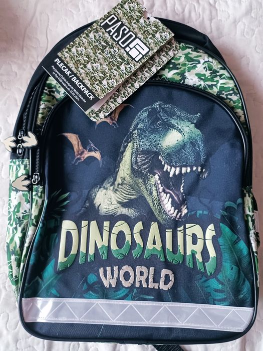 PASO Plecak szkolny Dinosaurs World