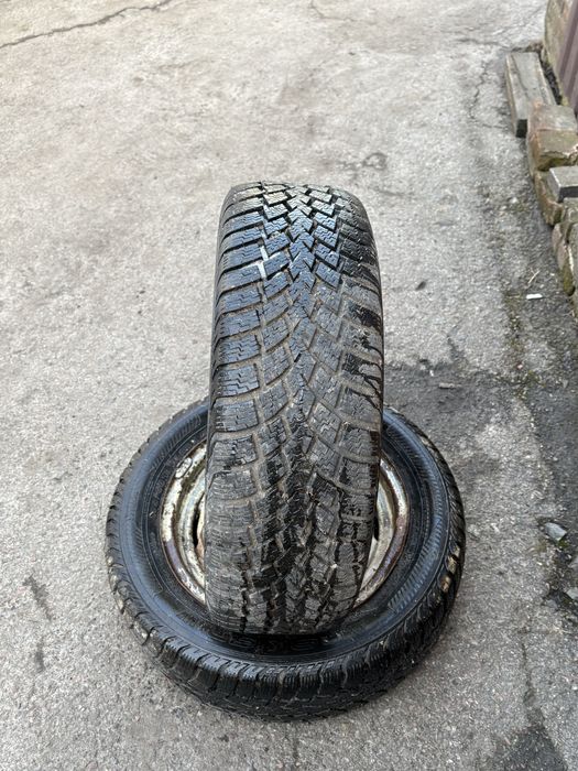 Гума с диском, резина NOKIAN W195 60 R15