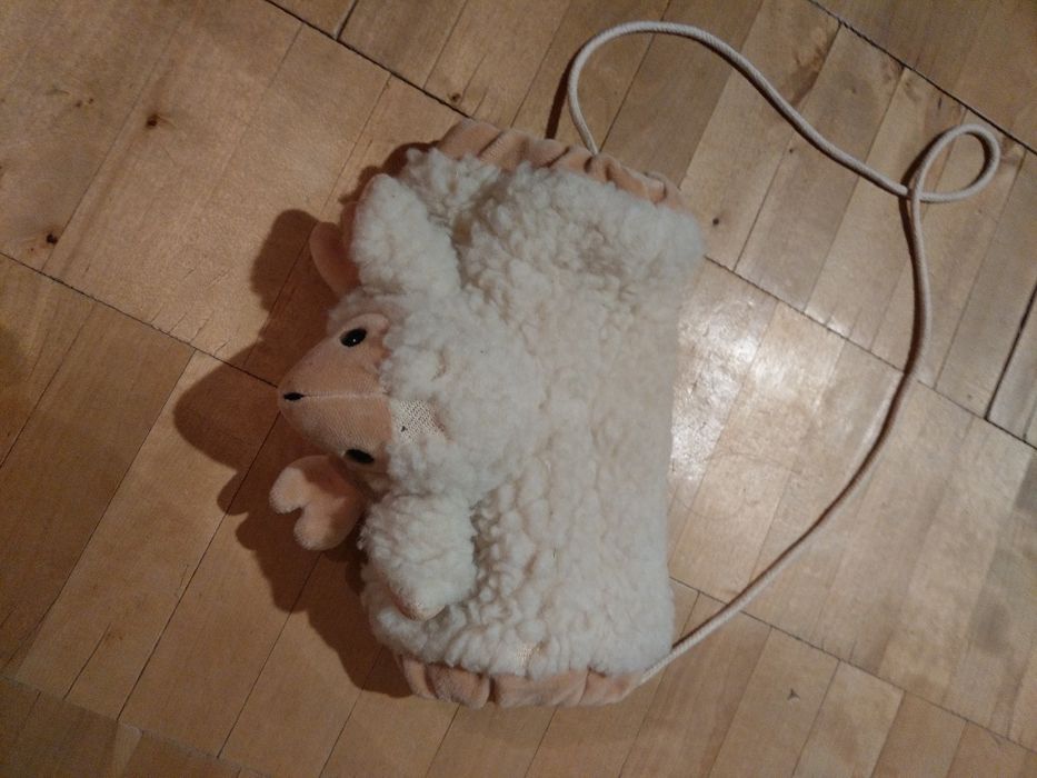 Муфта  овечка на руки шерсть 100%