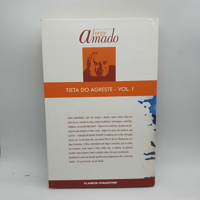 Livro - Jorge Amado - Tieta do Agreste Vol.1 - Ref-PA3