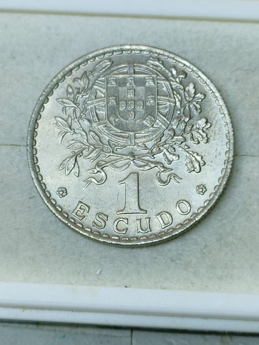 Moeda 1$00 1957 Alpaca