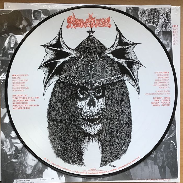 AGENT STEEL - Omega Conspiracy LP, MERCILESS - The Awakening LP e PD