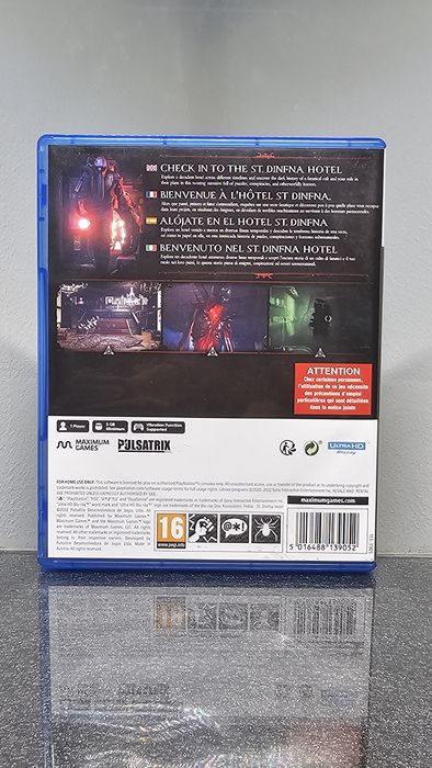 Fobia St. Dinfna Hotel PS5 PlayStation 5 Horror Terror