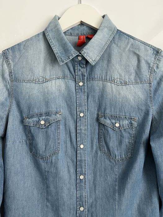 Сорочка джинсова