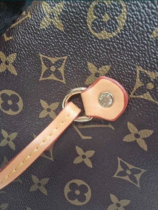 Torebka duża Louis Vuitton Neverfull monogram premium
