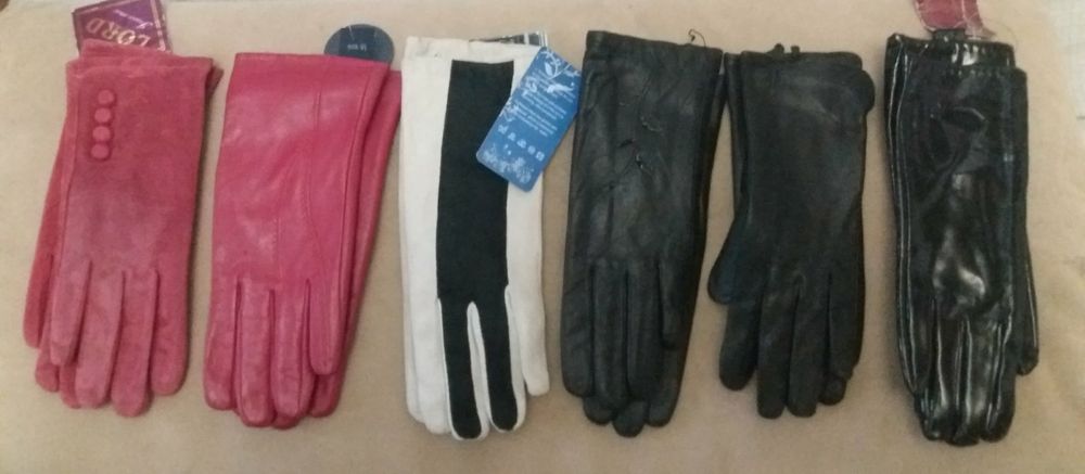 кожаные перчатки