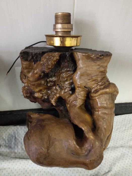 candeeiros de parede em madeira maciça