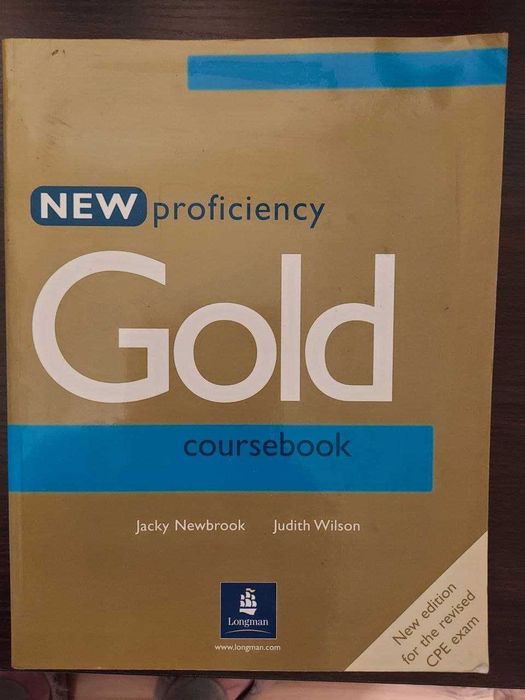 Учебник Longman Gold new prificiency. Coursebook. Special Exam Focus