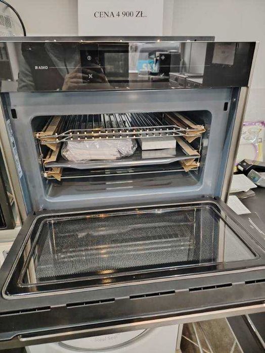 ASKO piekarnik z mikrofalą OCM8478G sprzęt powystawowy