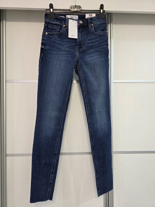 Spodnie jeans mango 32 obcisłe rurki skinny