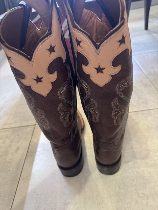 Продам шкіряні ковбойські черевики Lucchese(оригінал)!