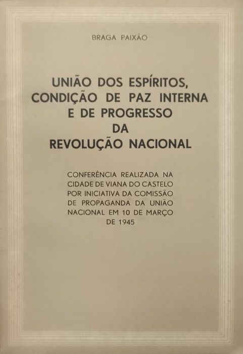 Revolução Nacional - Braga Paixão (1945)