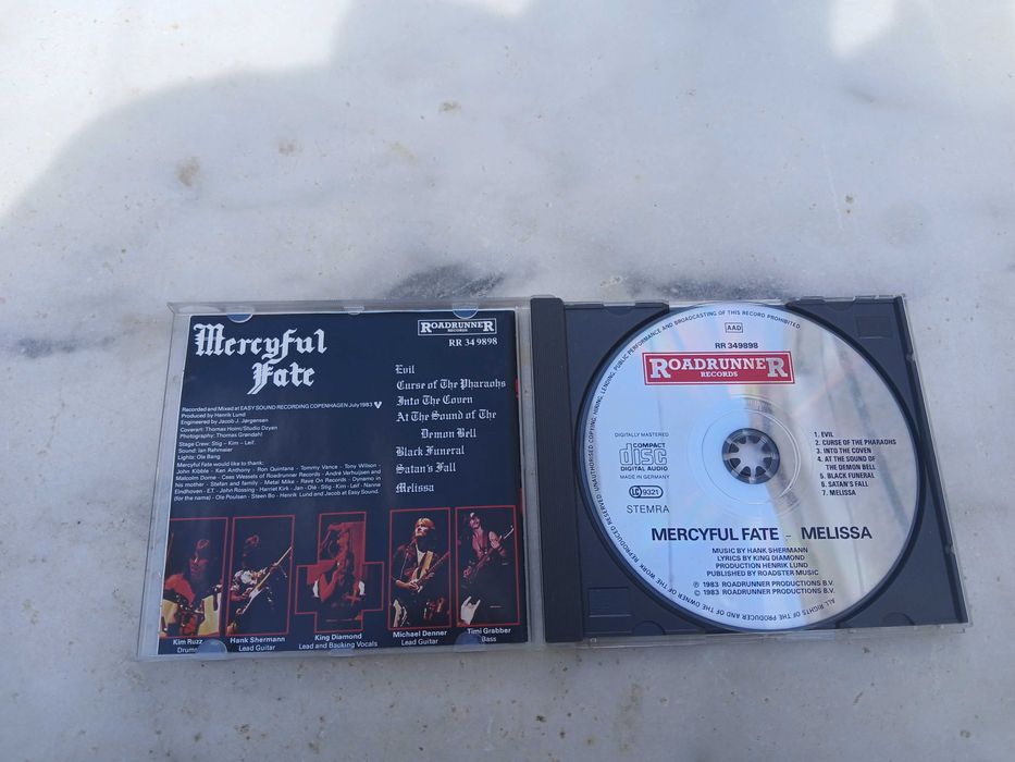 Melissa - Mercyful Fate 1ªEd. Europa $limline