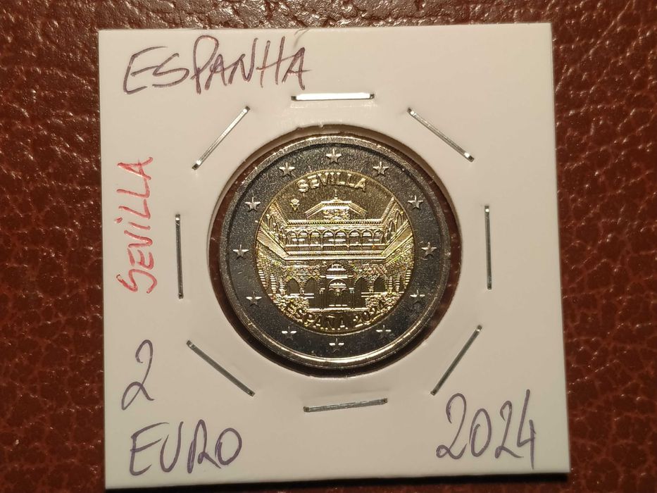 A602 moeda de 2 euro de 2024 Sevilla - Espanha