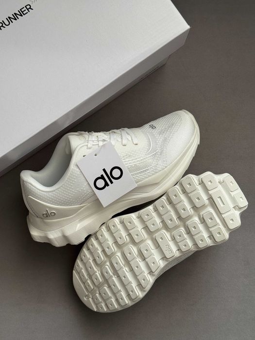 ОРИГІНАЛЬНА ЯКІСТЬ 36-45! • Кросівки Alo Yoga Runner White