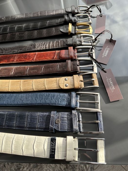 Tardini кожа крокодила zilli brioni