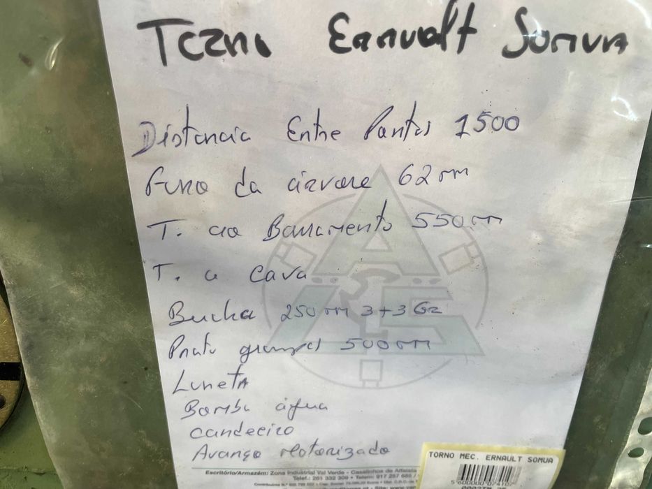 Torno mecânico XingHug H.E.Somua