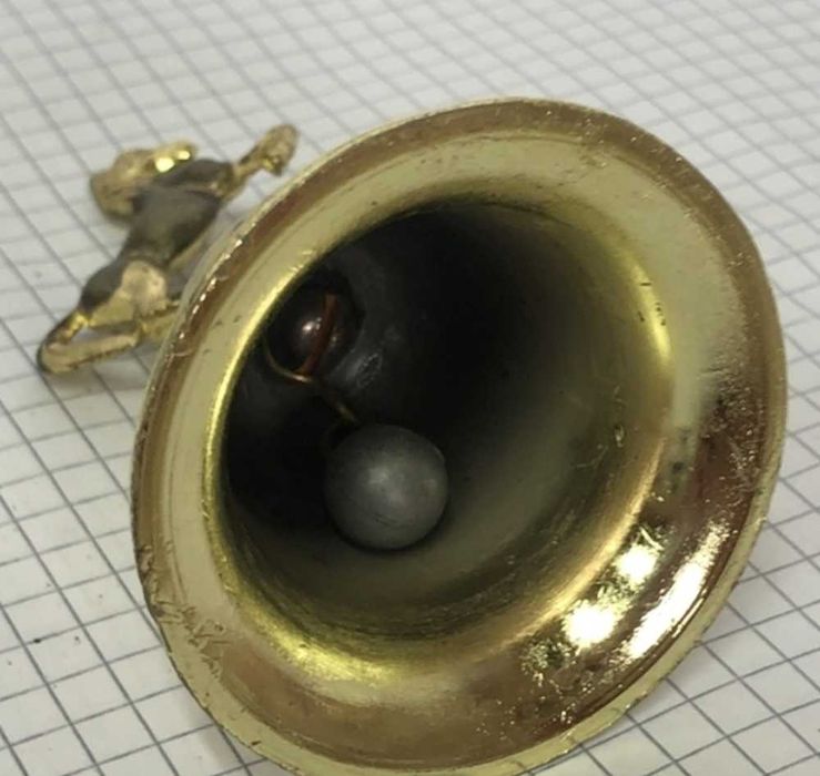 Сувенір дзвіночок металевий декоративний #2