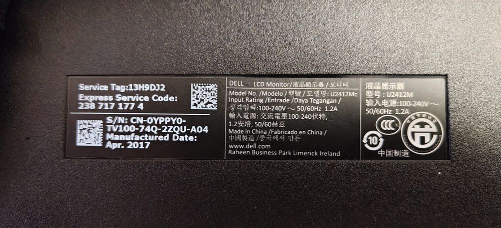 Monitor Dell 24 cale