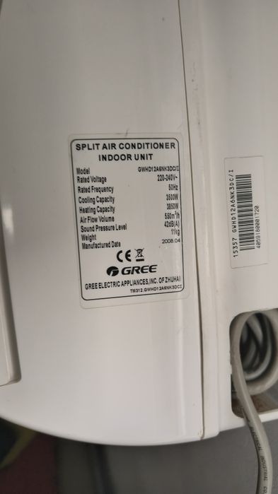 Sprzedam części do klimatyzacji gree gwhd12a6nk3dc