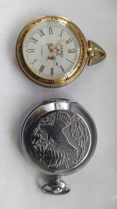 Карманные часы Молния ,механические