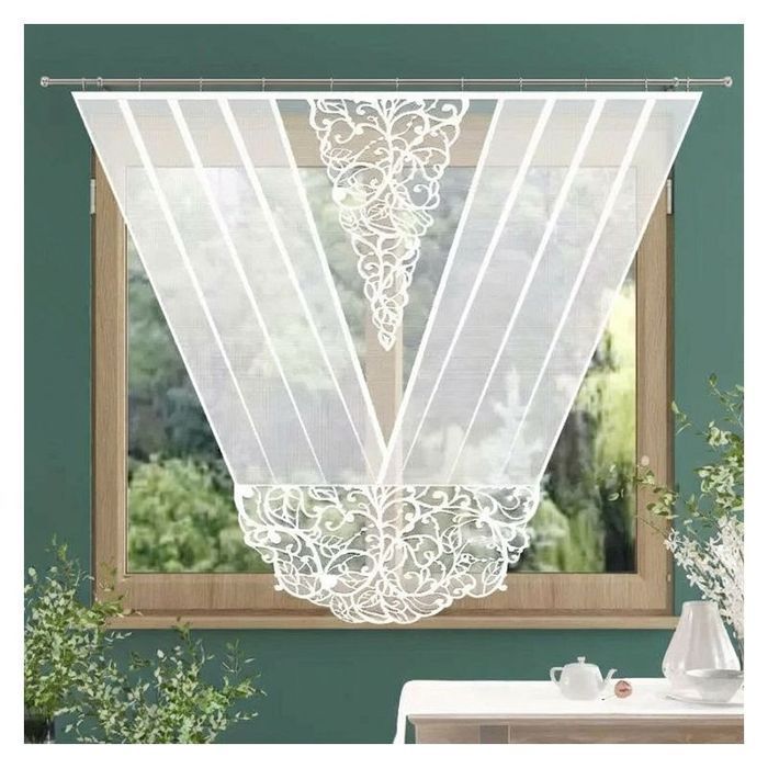 Firanka a'la panel Lakota 160 x 160 cm DomoweTekstylia | WN68L5 160