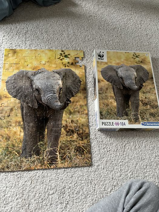 Dziecięce puzzle przyrodnicze 104 elementy