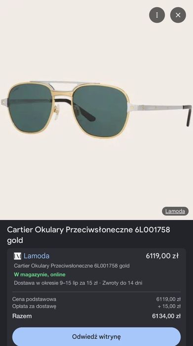 Okulary nowe oryginalne
