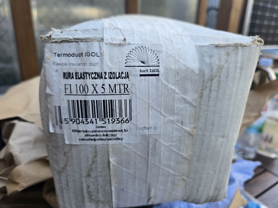 Rura do kominka termoizolacyjna 100