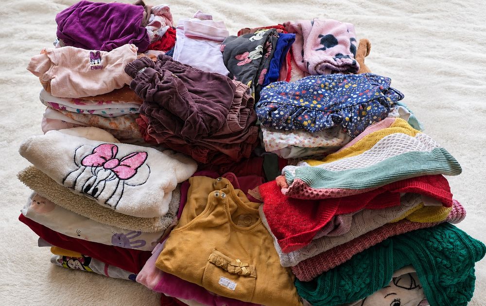 Duża paczka ubranek dla dziewczynki (80)