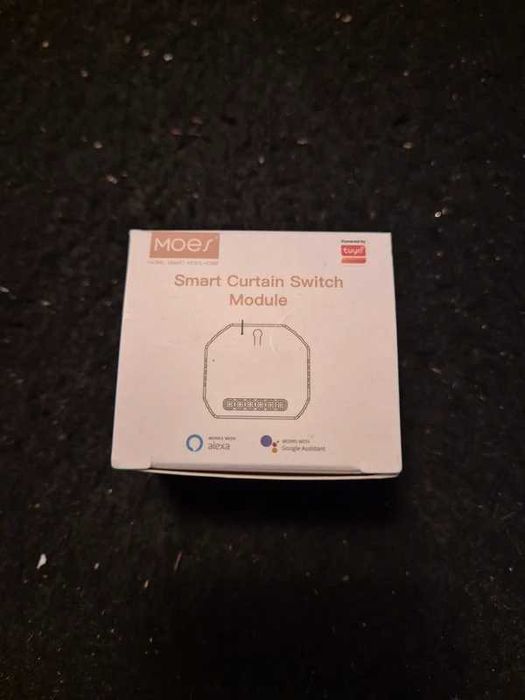 Sterownik rolet WiFi + RF dopuszkowy Moes MS-108WR Tuya